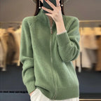 Charlotte Prestige Wool Zip Up