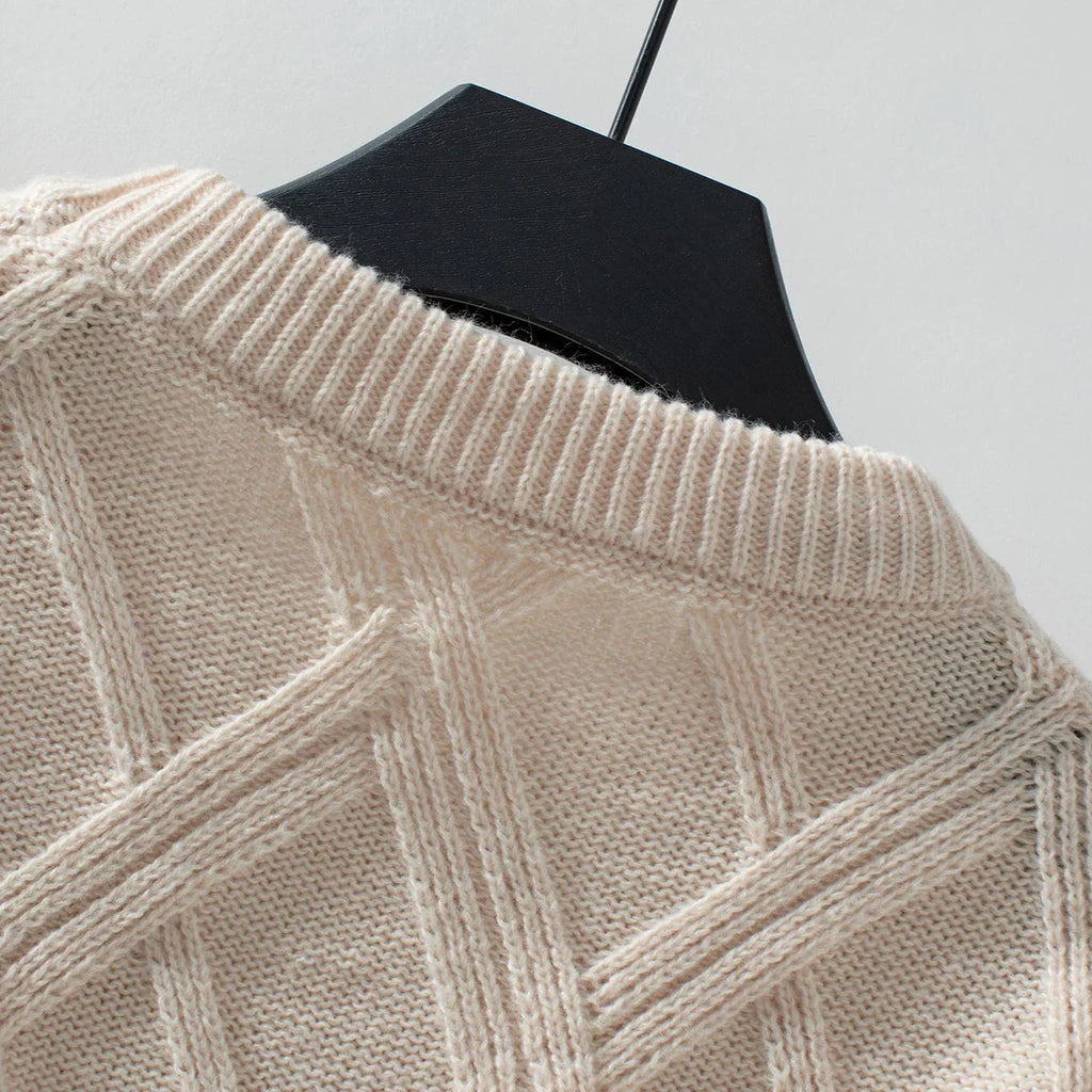 Diana Diamond Knit Sweater