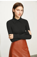 Audrey Wool Blend Polo