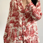 Sweet Blossom Floral Pajama Set