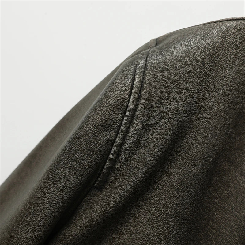Cityscape Leather Jacket