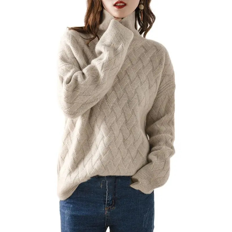Daria Cashmere Knit Sweater