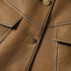 Dax Moto Leather Lapel Jacket