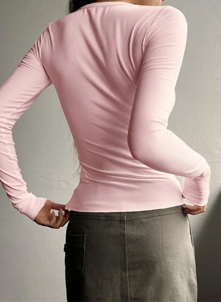 Luxe Rib Henley