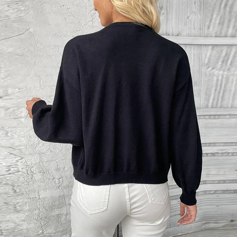 Marga Pearl-lined Knit Cardigan