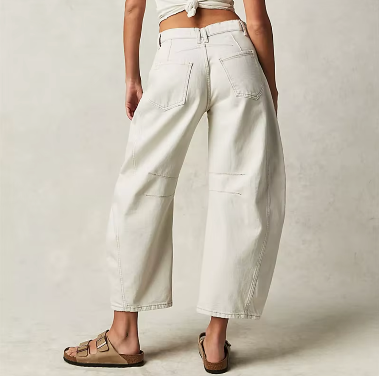 Boho Baggy Wide-Legs Jeans