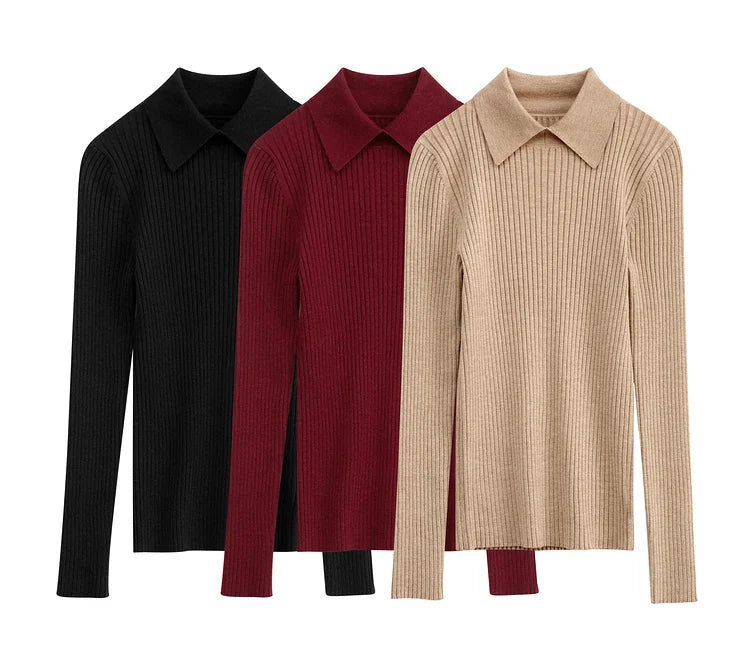 Audrey Wool Blend Polo