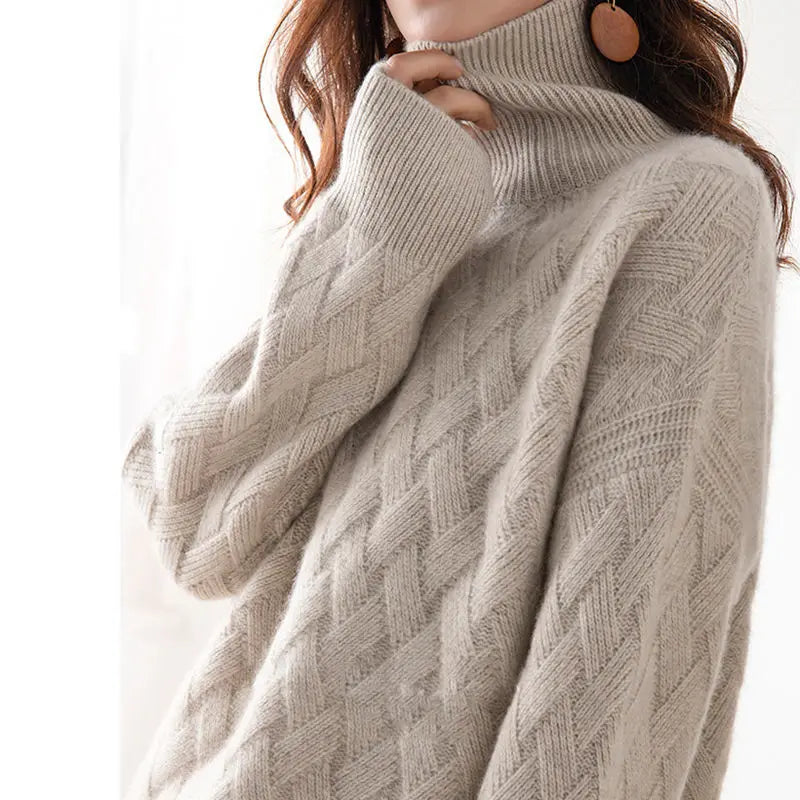 Daria Cashmere Knit Sweater
