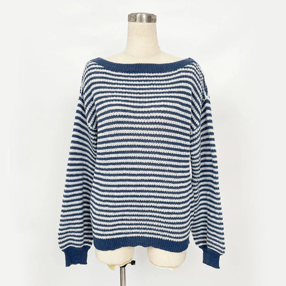 Milo Shoulder Drop Knit Pullover