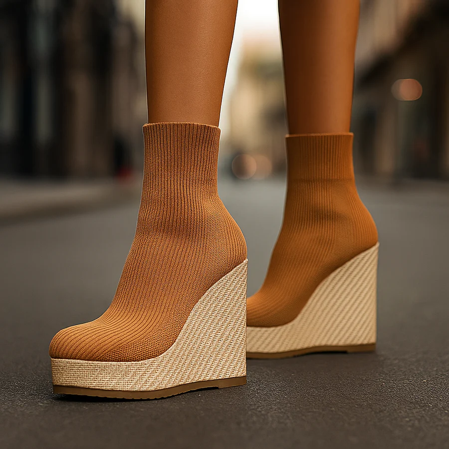Bellastra knit platforms