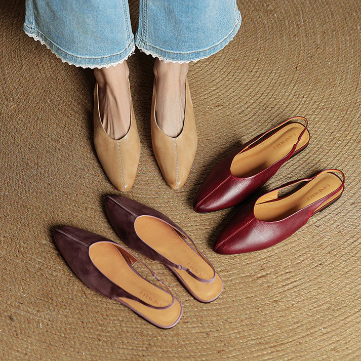 Lunelle Slingback Flats