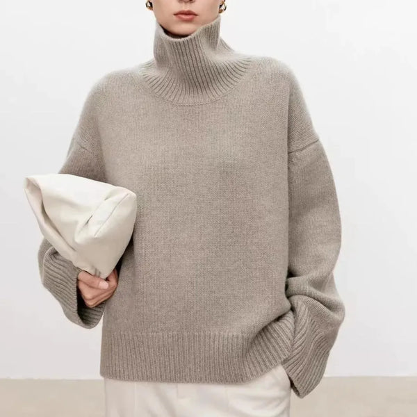 Nolair Cashmere High-Neck Sweater
