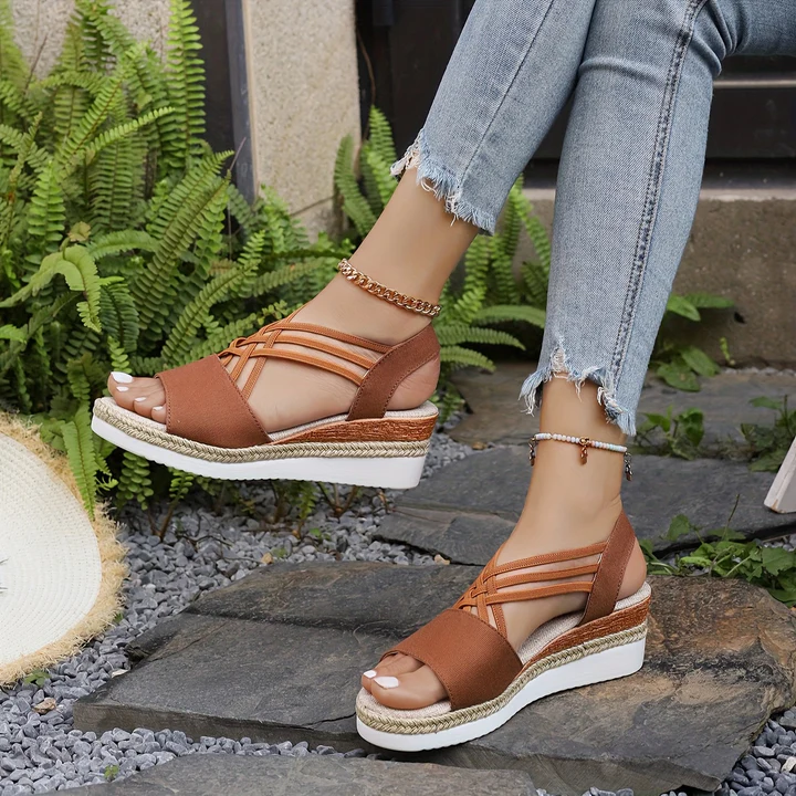 Junae Platform Wedge Sandals