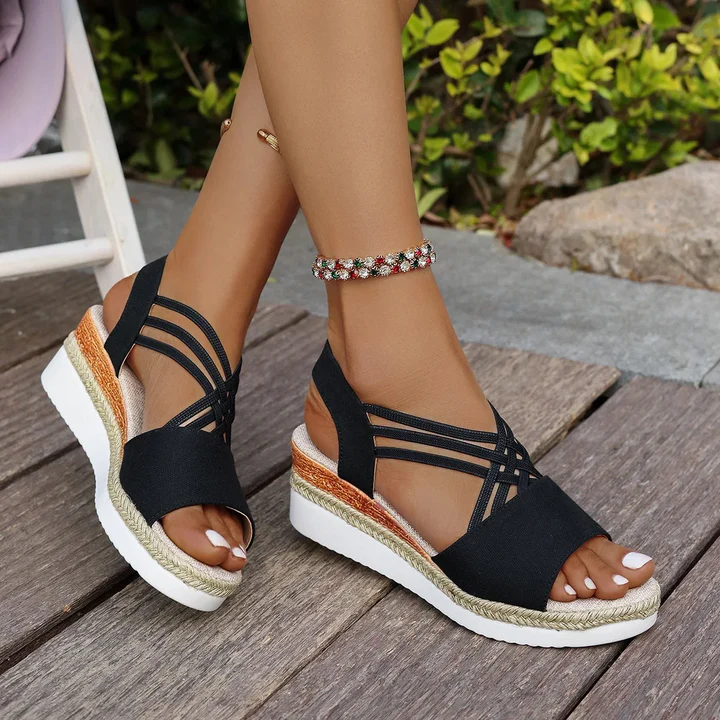Junae Platform Wedge Sandals