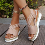 Junae Platform Wedge Sandals