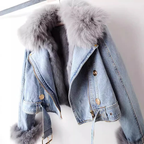 Delmare Fur-Trim Jacket