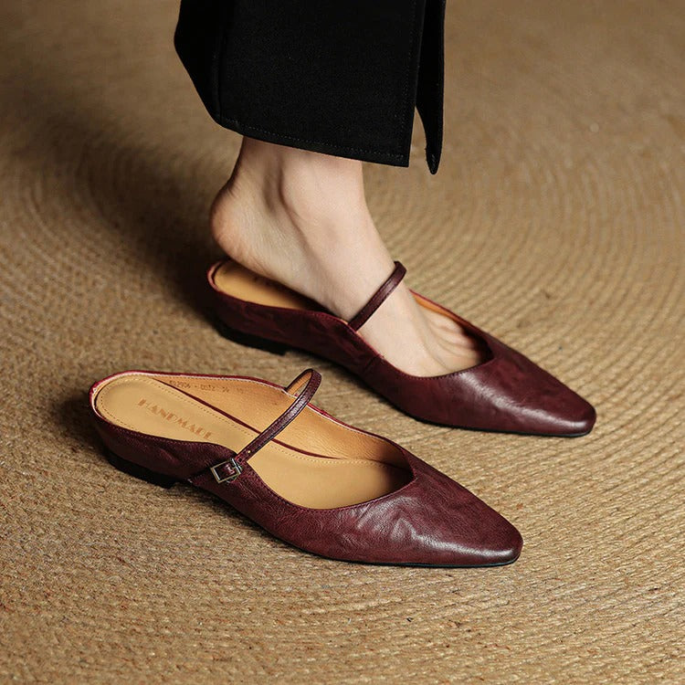 Bellancia Leather Leather Flats